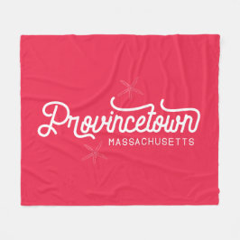 Manta Polar Provincetown Massachusetts Fleece Blanket