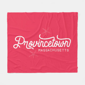 Manta Polar Provincetown Massachusetts Fleece Blanket