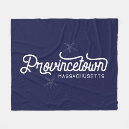 Manta Polar Provincetown Massachusetts Fleece Blanket