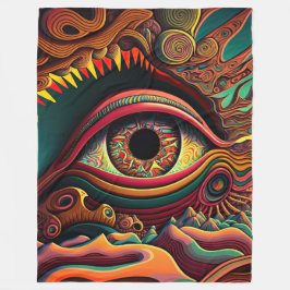 Manta Polar Psychedelic Blanket
