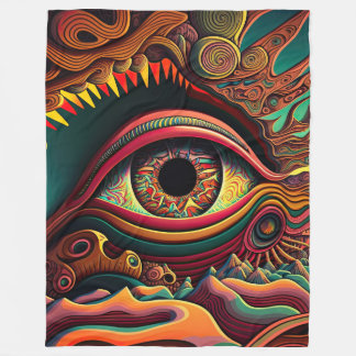 Manta Polar Psychedelic Blanket