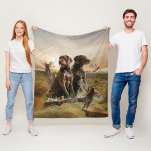 Manta Polar Pudelpointers, Funda de Fleece Fleece