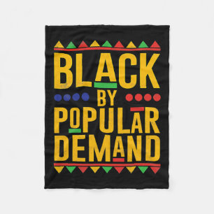 Manta Polar Pueblo negro exige negro a los afroamericanos Mela