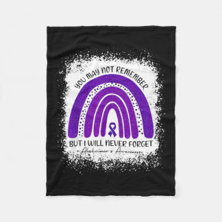 Manta Polar Puede que no recuerde pero nunca olvidaré Alzheime