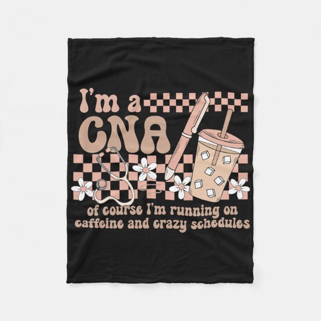 Manta Polar ¿Puedo Mascota esos regalos de Halloween con esque (Anverso)