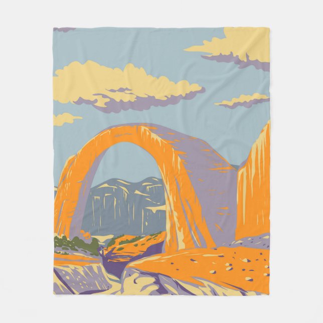 Manta Polar Puente arco iris (Anverso)
