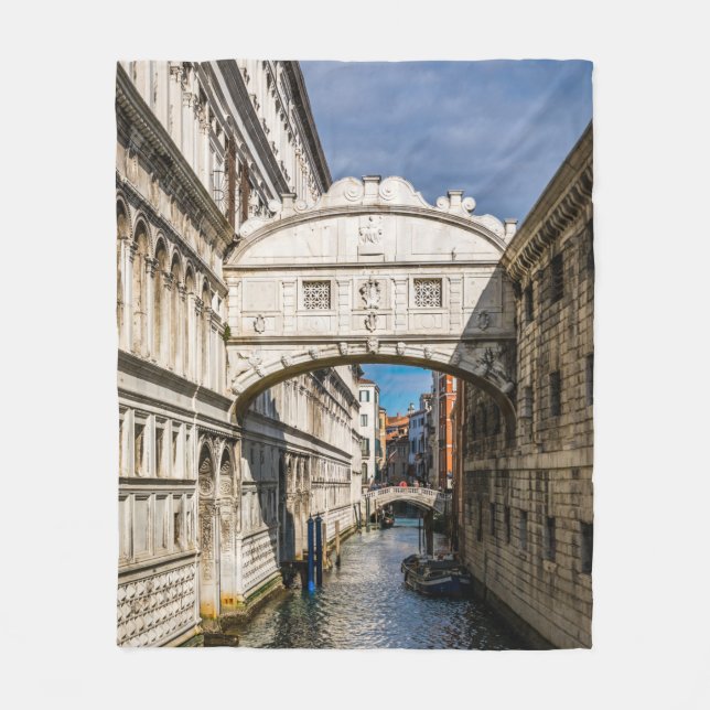 Manta Polar Puente de los suspiros, Venezuela, Italia (Anverso)