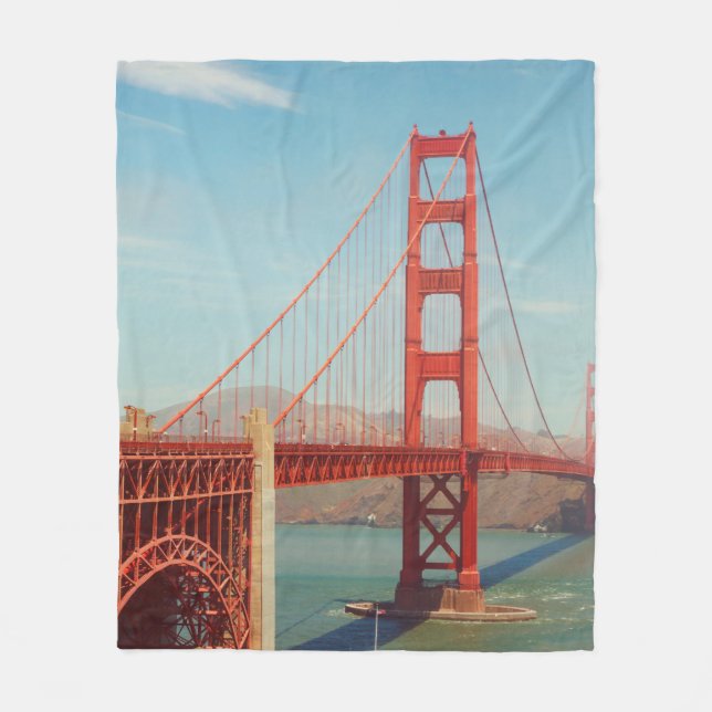 Manta Polar Puente dorado (Anverso)