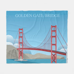 Manta Polar Puente Golden Gate el   San Francisco