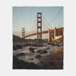 MANTA POLAR PUENTE GOLDEN GATE, SAN FRANCISCO DURANTE EL DÍA
