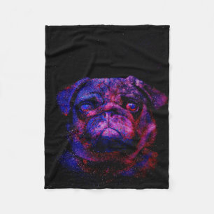 Manta Polar Pug Dog Cute   Gran regalo para los amantes del pe