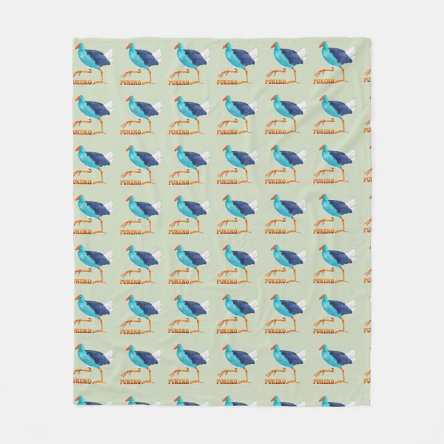 Manta Polar Pukeko (Anverso)