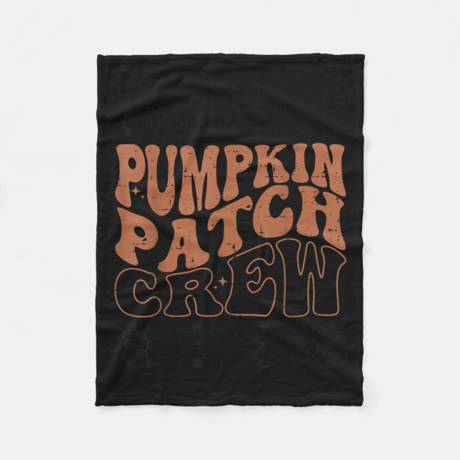 Manta Polar Pumpkin Patch Crew Halloween Pumpkin Patch Fall Fa (Anverso)
