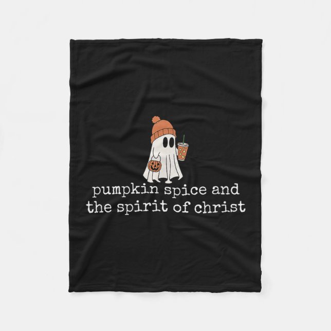 Manta Polar Pumpkin Sce And The Srit Of Christ Christian Hallo (Anverso)