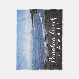 Manta Polar Punalu'u Black Sand Beach Hawaii