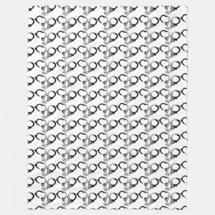 Manta Polar Puños del graduado de la academia de la aplicación