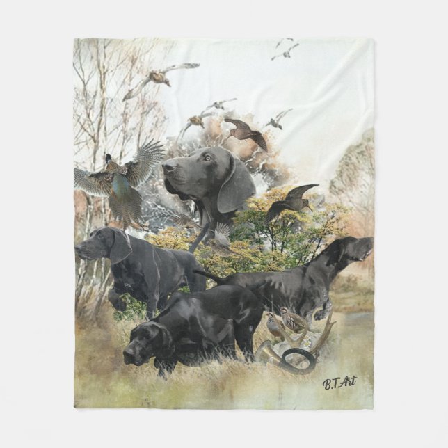 Manta Polar Puntero de Shorthairo alemán (Anverso)