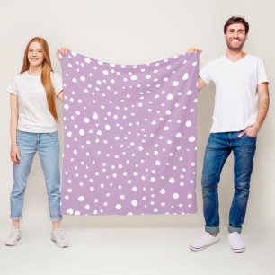 Manta Polar Puntos Dalmatianos Lilac, Puntos Dalmatianos, Dota