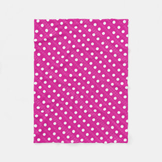 Manta Polar puntos de polka