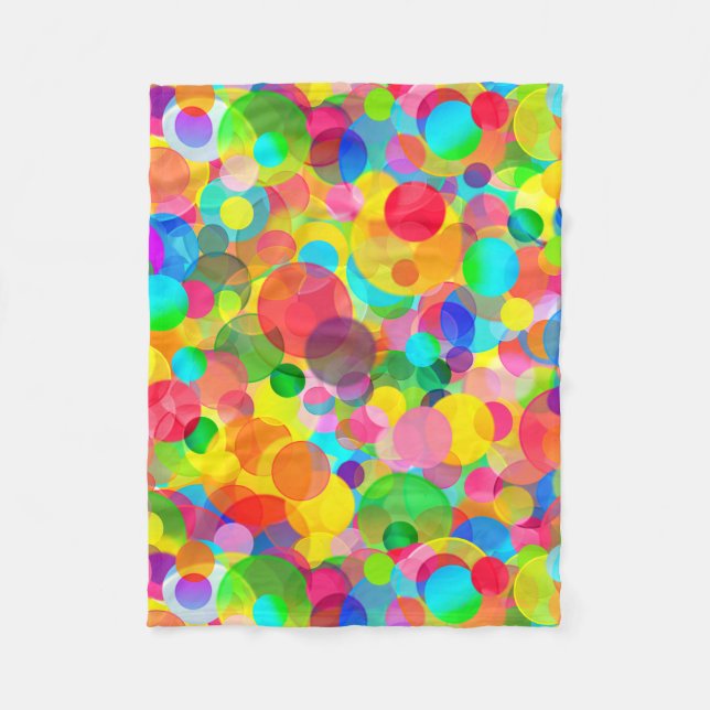 Manta Polar PUNTOS Fiestas CKC-FLEECE BLANKET S (Anverso)