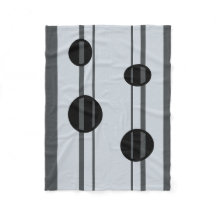 Puntos y líneas negros y grises