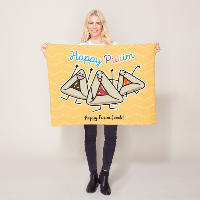 Manta Polar Purim hamantaschen los pasteles Sameach Oznei (In situ)