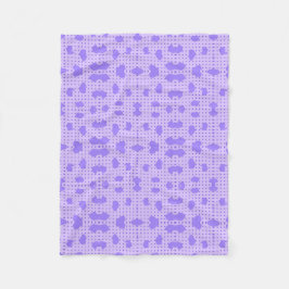 Manta Polar Purple Fleece Blanket