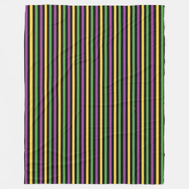 MANTA POLAR PURPLE GREEN AMARILLO BLACK STRIPS