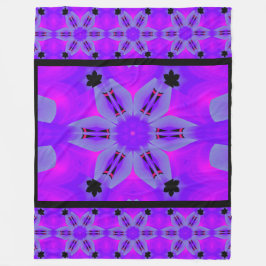 Manta Polar Purple Karma 1 Fleece Blanket