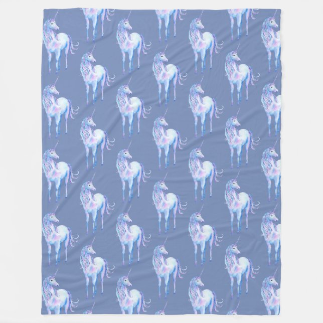 Manta Polar Purple Unicorn Dream (Anverso)