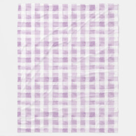 Manta Polar Purple White Stripes 