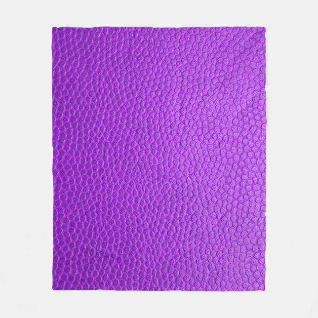 Manta Polar Púrpura piel textura de piel (Anverso)