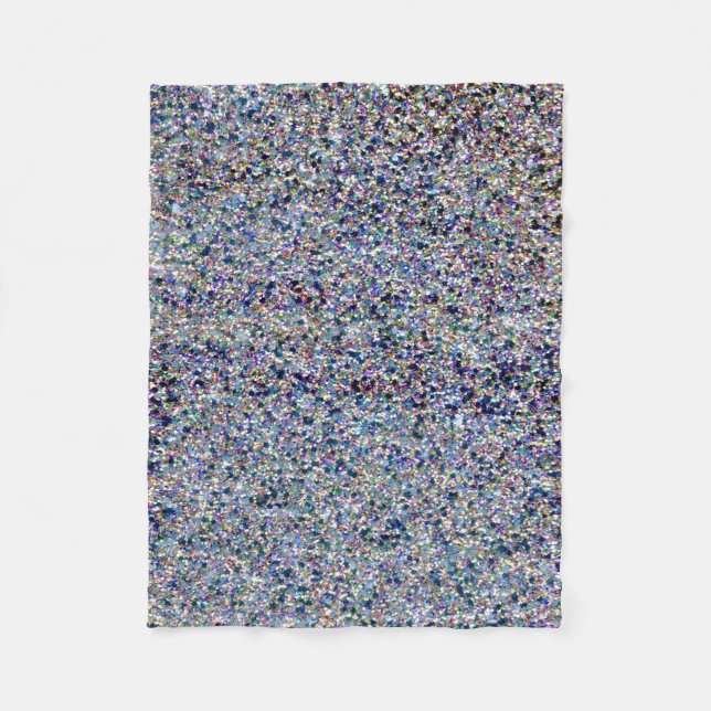 Manta Polar Purpurina brillante del reflejo de la chispa del (Anverso)