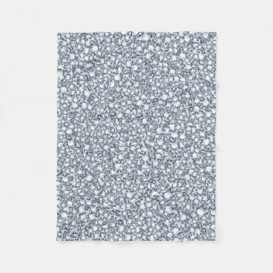 Manta Polar Purpurina de diamantes blancos