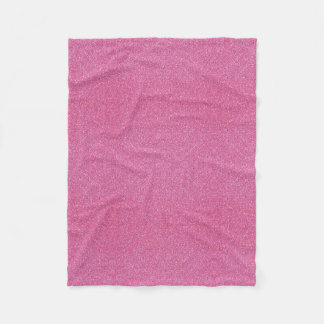 Manta Polar Purpurina rosa Fleece Blanket