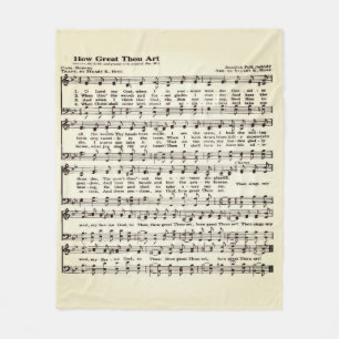 Manta Polar Qué grande eres el imán artístico