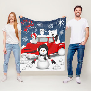 Manta Polar Que La Nieve