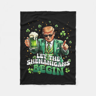 Manta Polar Que los Shenanigans empiecen A Ser Divertidos Trum