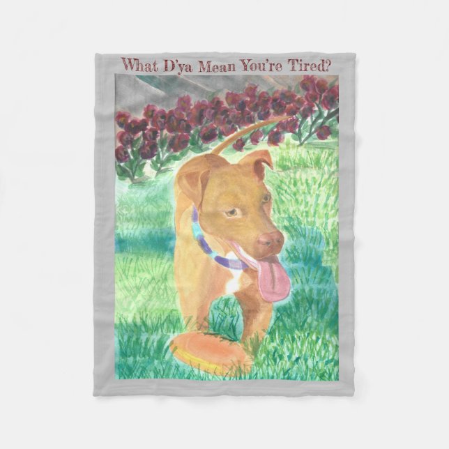 Manta Polar ¿Qué significa que estás cansado? (Anverso)