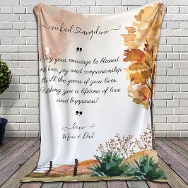 Manta Polar Que tu matrimonio sea bendito con deseos de matrim