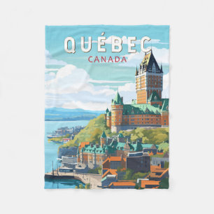 Manta Polar Quebec Canadá Viaje de arte