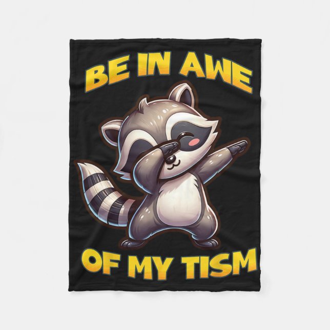 Manta Polar Quédate Asombrado De Mi Tism Mes De Concientizació (Anverso)