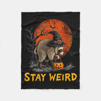 Manta Polar Quédate raro Jimothy Seattle Mapache Halloween Com