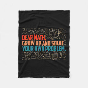 Manta Polar Querida matemática crezca diciendo graciosas matem
