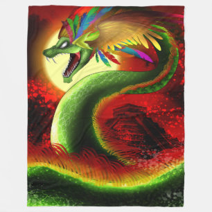 Manta Polar Quetzalcoatl dios azteca