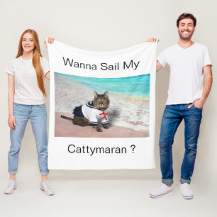 Manta Polar ¿Quieres Navegar Por Mi Cattymaran?