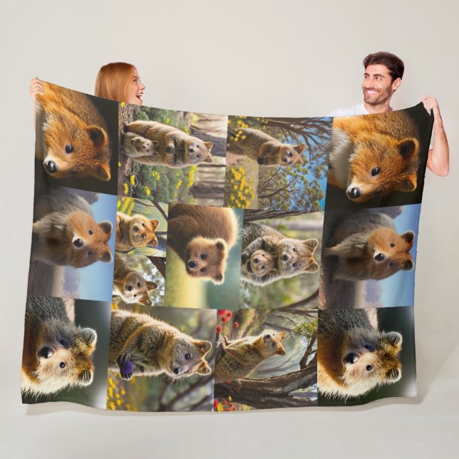 Manta Polar "Quokka Chronicles: Un Collage de fotos conmovedor (In situ)