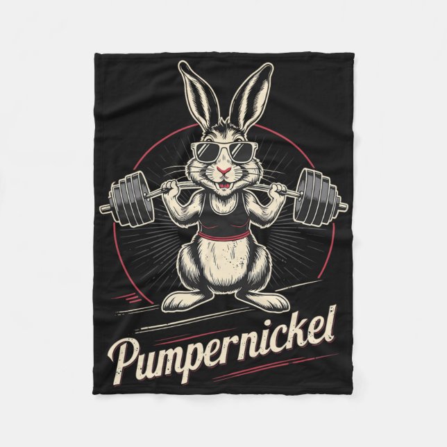 Manta Polar Rabbit Pumpernickel Karnickel Bodybuilding (Anverso)