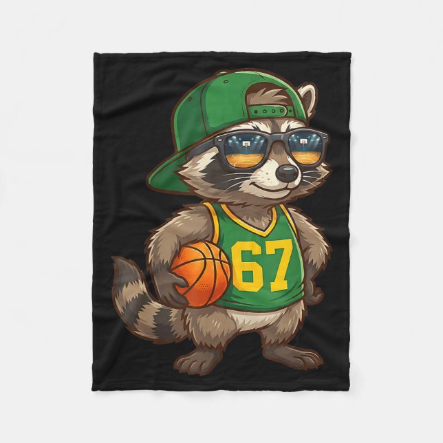 Manta Polar Raccoon Basketball 67 Gen Alpha Slang Srts Men Boy (Anverso)