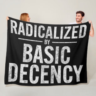 Manta Polar Radicalizado Por La Decencia Básica Graciosa